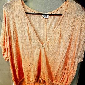 Funky Pink, Med, Light Peach